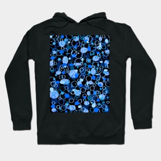 Abstract Bubble Design Hoodie